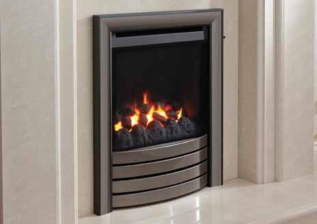 FIRST CHOOSE THE RIGHT FIRE Page 6-7 Elgin & Hall offer a choice between three types of fire - radiant, convector or glass fronted styles.
