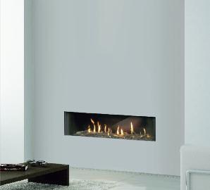 Bonita Blade FLUELESS GAS FIRES HE CHIMNEY FIRES With our unique range of flueless gas fires you can enjoy 100% energy efficiency, up to 3.5kw of heat and a beautiful open living flame.