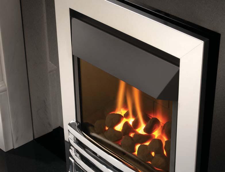 Benefits of high efficiency flued gas fires A choice of modern or traditional inset gas fires to fit into your existing fireplace Slimline construction Patented draft diverter system - ensures safety