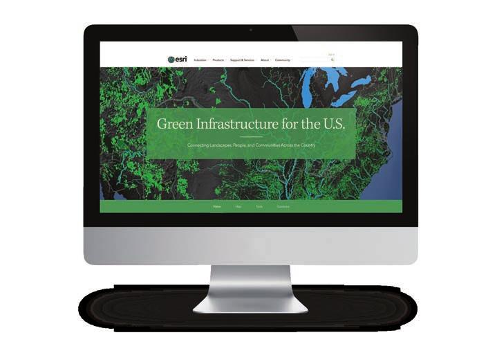 The Green Infrastructure Website Esri has compiled a unique resource for green infrastructure planning.