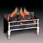 2 Gas driftwood Gas & Electric options Gas fires Fires with gas logs (1) driftwood (2) or coals (3) are available for both natural gas and LPG. Please see page 141 for a full list of options.