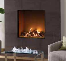 Gazco offers a range of fireplace surround packages to go with the Riva2 Edge fires which are shown in our separate Fireplace Surround Packages brochure. This can be viewed or downloaded at www.gazco.