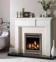Riva Profil 2 Whether part of a standard fireplace or as a hole-in-the-wall installation, the two stylish Riva Profil 2 models both feature the glow and flames of a highly realistic gas log fire.