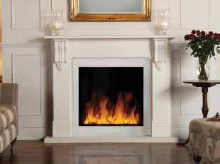 provide a versatile and stunning focal point for any home - all without the need for a chimney!