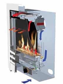 2 4 1 3 Logic Convector The Logic Convector is an efficient open fire suitable for all chimney types.