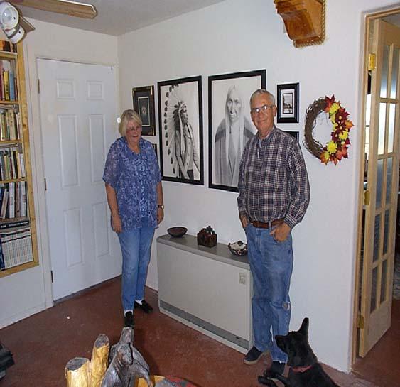 We designed a 3,200 sq. ft. two story, Santa Fe style home.