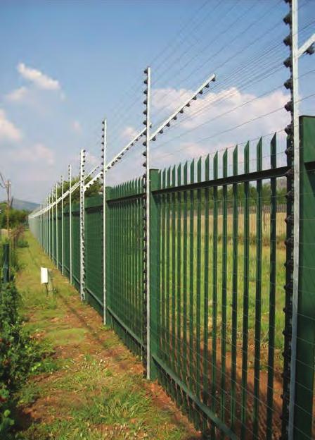 Energizers Once a visual barrier has been established with the construction of a physical electric fence, the demarcation boundary is clear.