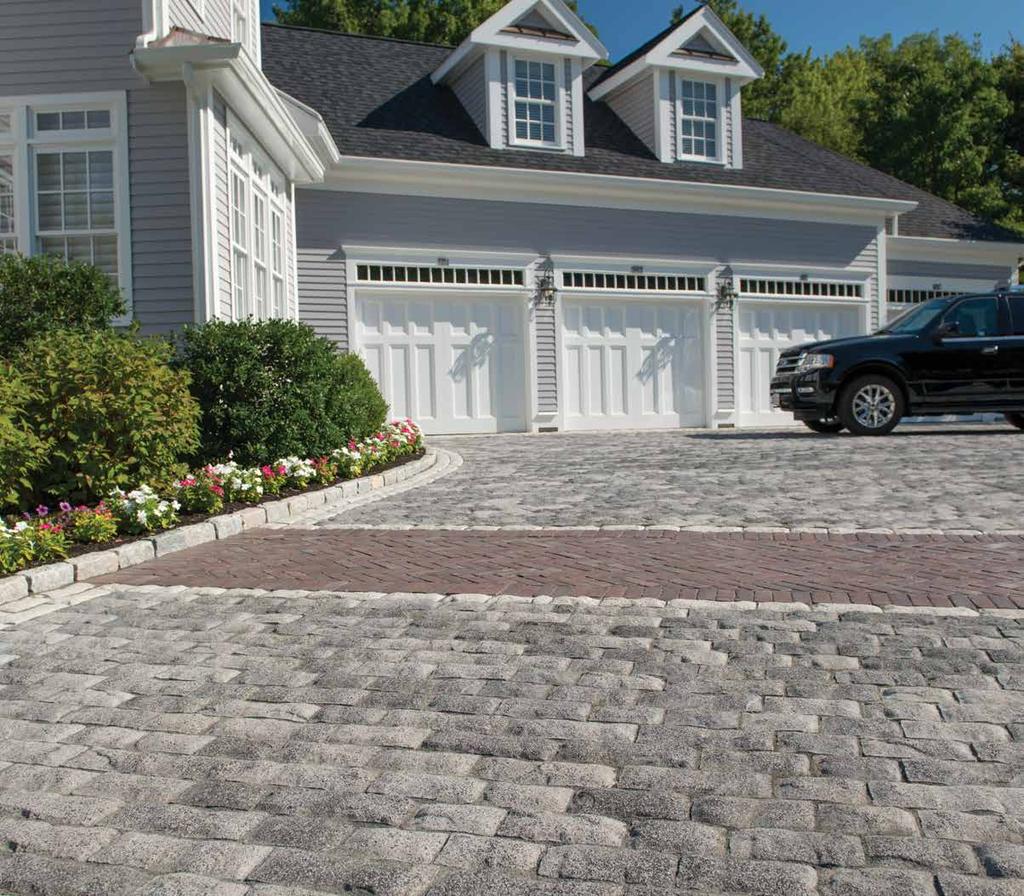 TRIBECA COBBLE The rough surface texture of Tribeca Cobble gives it the appearance of natural granite