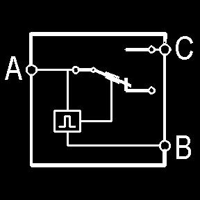 8.4.2 Electrical symbol A B C Common contact PTC power supply contact Main switch contact 8.4.3 Circuit diagrams Connector 8.
