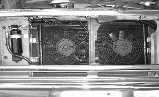 PAGE 9 STEP THREE Installing the condenser: 1) There are three different style condensers, a horizontal condenser that is used on most cars from 1951 and newer vehicles, a vertical condenser that is