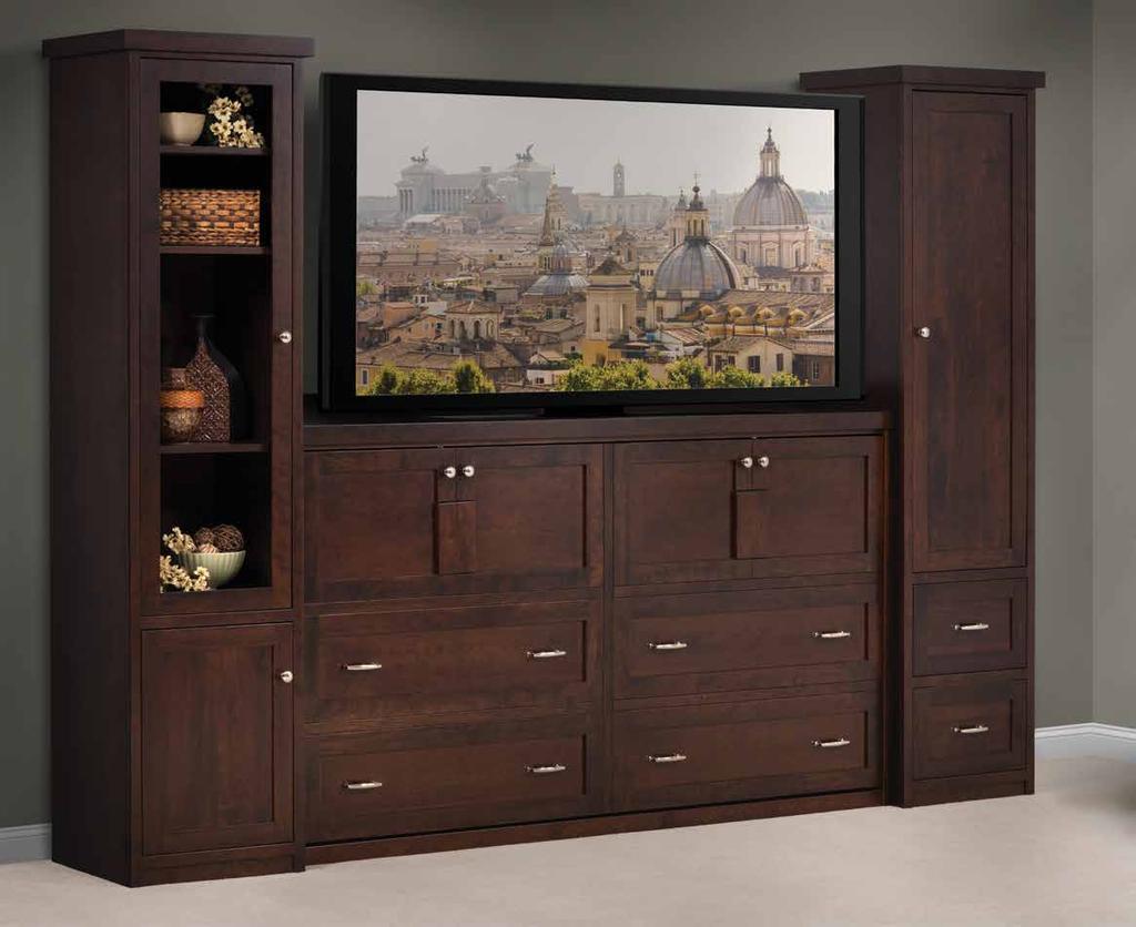 Near a beach or near a bistro, a murphy bed fits your life.