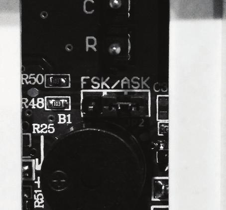 FSK: frequency-shift keying, this mode