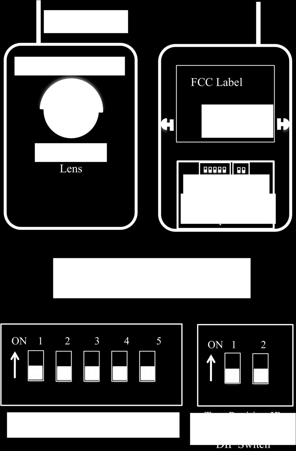 SENSOR SENSITIVITY ADJUSTMENT: The Infra Red Sensor is located in the Transmitter Case behind the Infra Red Lens.