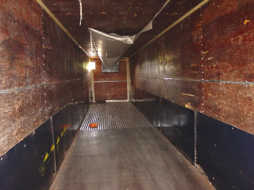 (13 Points) TRANSPORTATION & THE DISTRIBUTION SYSTEM (Ritenour) (5 points) List five (5) things wrong with this refrigerated trailer that might make you, as a shipper of high quality fresh produce,