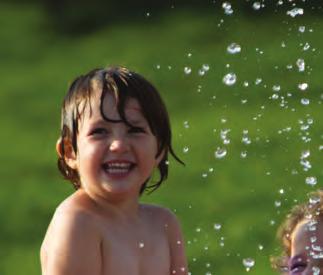 With aquatic play, water can be the catalyst for language development, forming concepts &