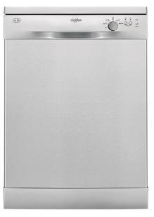 Freestanding dishwasher- 017274 Stainless steel freestanding dishwasher with your favourite rotary dial and 5 wash programs, including 30 minutes quick wash and water saving ECO wash.