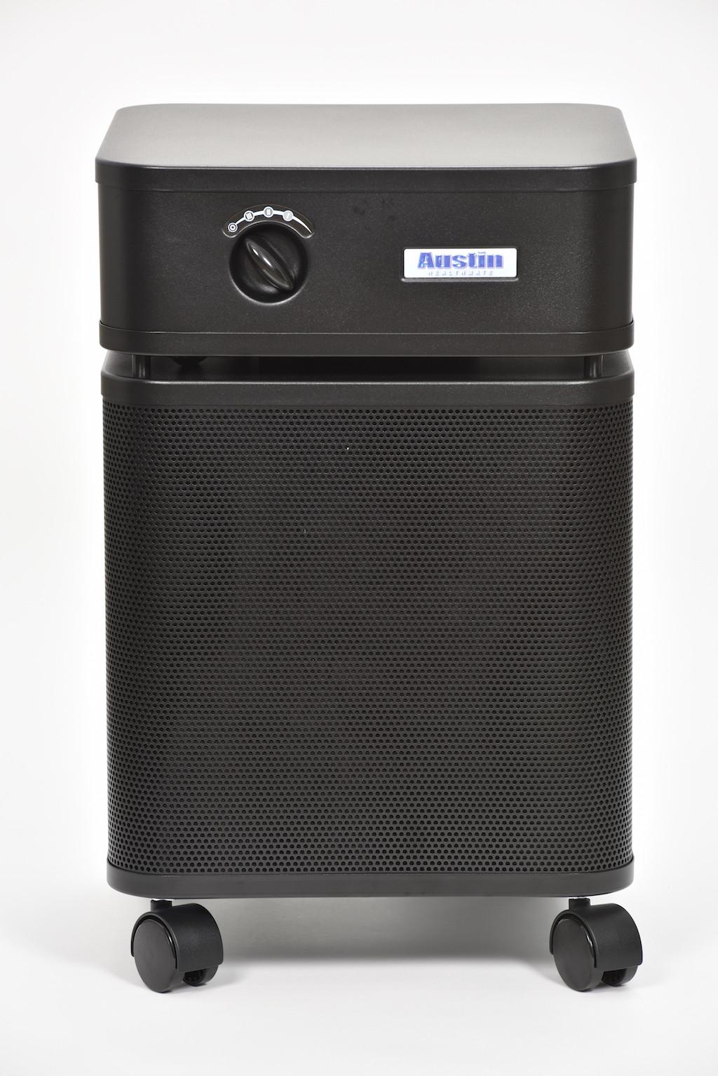 Every standard size Austin air cleaner includes 60 square feet of HEPA filtration medium.