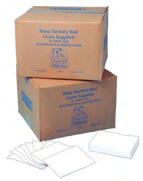 Sanitary Bed Liners 500 liners per carton www. barben.com.