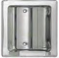 D B-661 B-6617 Recessed Soap Dish B-661 Bright Finish Stainless