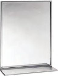 Standard sizes available eg. B-165 2436: 610 W x 910 H Glass Mirror.