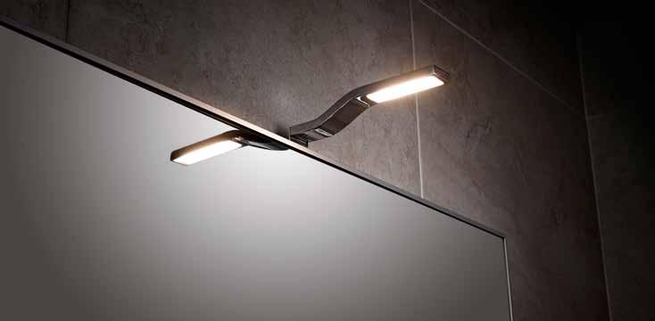 > Available in both cool white and warm white LED, match with the LED colour of your ceiling lighting for a sleek finish.