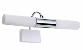 > The 360 o beam angle ensures light is cast from every angle of this fitting to provide useful task lighting and illumination to your bathroom.