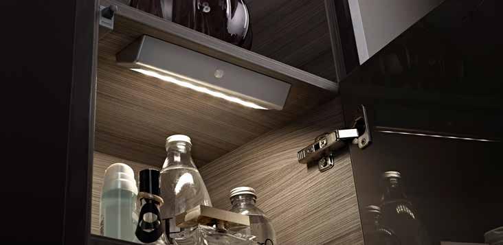 LED Rechargeable Cabinet Lighting > Mimas LED In Cabinet Light 'lighting just where you need it' > The versatile Mimas rectangular light is specifically designed for