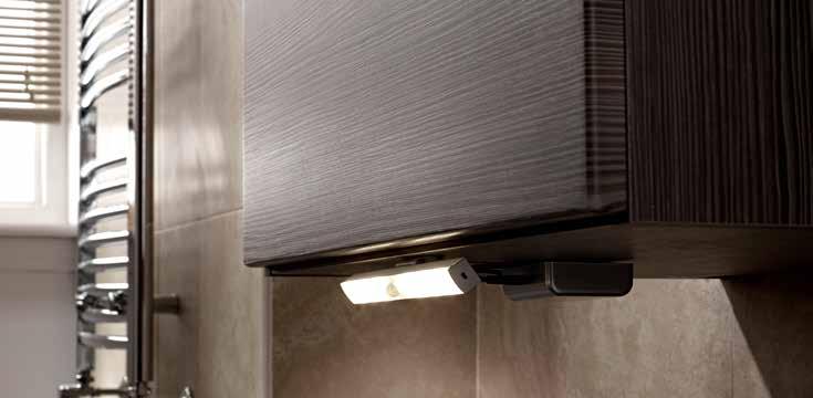 LED Rechargeable Cabinet Lighting > Orion Rechargeable LED Night Light 'illuminates the floor as motion is detected' > The versatile Orion light is perfect for fitting inside cabinets or under