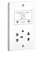 Accessories > Shaver Sockets Dual Voltage Shaver and Toothbrush