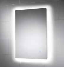 LED Illuminated Mirrors > Serenity Duo Backlit LED Mirror 'lighting to match your mood' > Duo LED Colour Technology lets you choose between warm white and cool white depending on your mood.