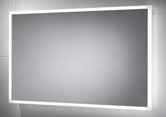> Dimmable LED border, adjust the brightness of the light as required. > Three widths available; 500mm, 900mm, 1200mm.