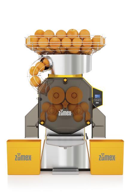 Zumex Speed Pro The new Zumex Speed Pro juicer adapts perfectly to your selfservice area, providing your rest area, hotel or cafeteria with a fresh and delicious product.