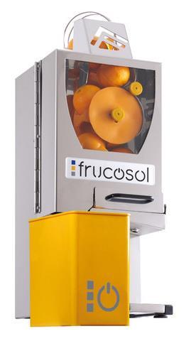 FRUCOSOL JUICERS Frucosol F-Compact The most functional, versatile and compact orange juicer on the market today. Ideal for those who want to offer fresh orange juice quickly and are limited on space.