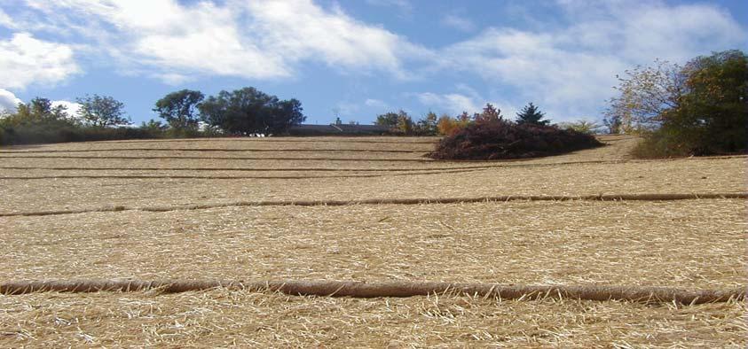 Straw Wattles Straw wattles or fiber rolls are designed to slow down runoff, filter and trap sediment before the runoff gets into watercourses.
