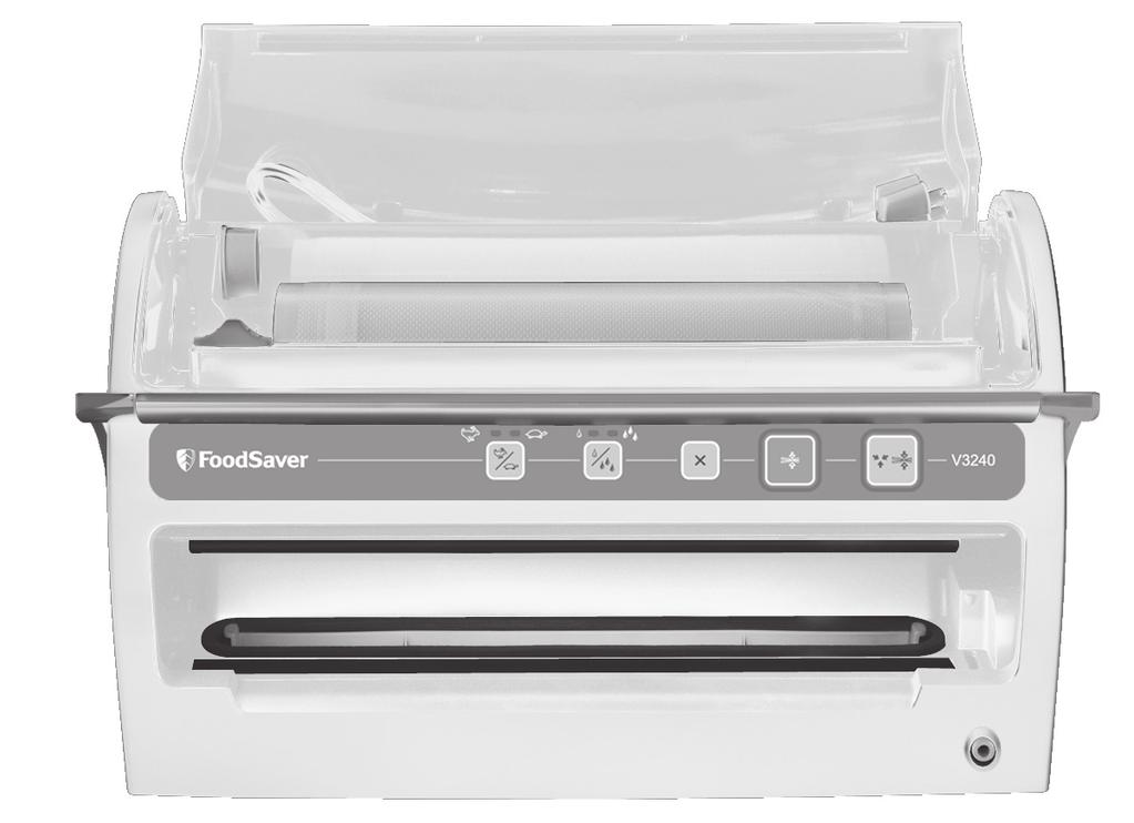 Features of Your FoodSaver Appliance A. Roll Storage (Under lid.) B.