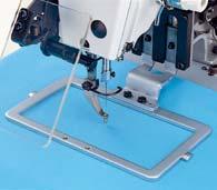 Select either the S type (standard type) or H type (for heavy-weight ) to suit the use of your machine. IMPROVED RESPONSIVENESS AND OPERABILITY Sewing area that matches a wider range of applications.