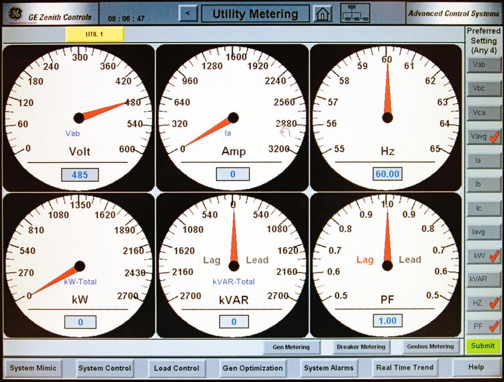 System Benefits Ease of Use & Operations A Master HMI panel can be useful to paralleling switchgear systems for user access and monitoring.