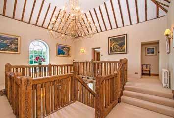 Whilst the basic structure of the original building has been retained including the magnificent oak staircase and gallery and an absolute wealth of