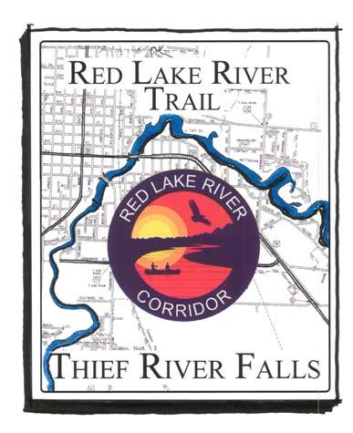 To Thief Lake Wildlife Area COMMUNITY TRAIL OPTIONS Riverwalk Additions CAMPUS LOOP OF RIVERWALK RLRC TRAIL SIGN OAKLAND PARKWAY PLAN VIEW HWY.