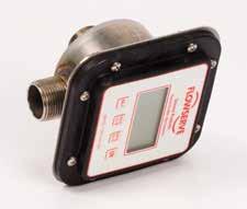 Flow Meters Electronic Flow Meter The SEM-10-DEF electronic flow meter offers simple one-touch operation and comes ready to use.