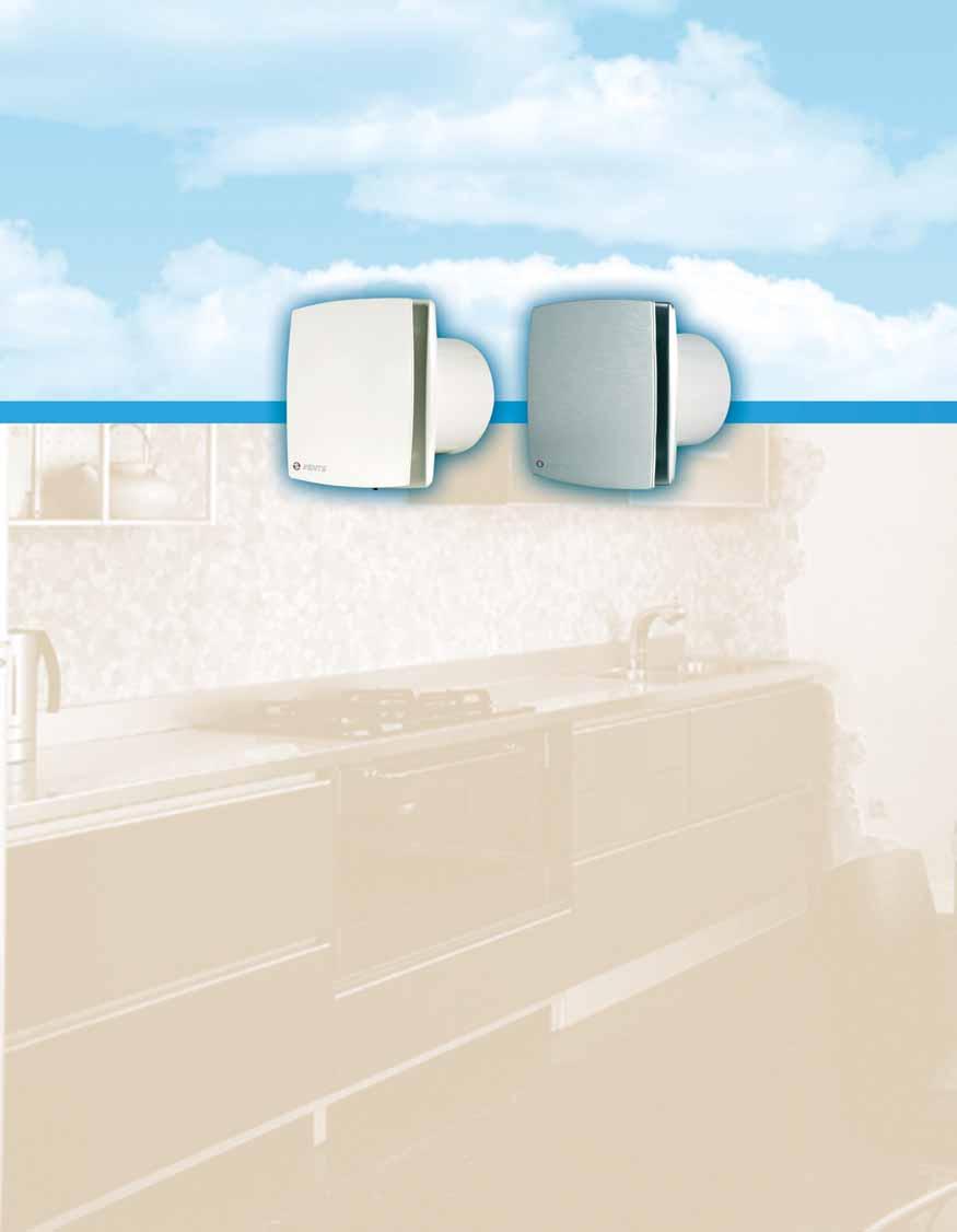 Axial extract LD fans are the perfect ventilation solution for modern kitchens, and bathrooms. The flat, square shaped front cover matches even the most sophisticated interior.