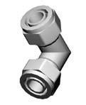 Accessories ACCESSORIES Thermotech Fitting, angled Complete fitting in nickel plated brass, including nut, cone and ring. Used for connecting Thermotech PE-RT pipes together.
