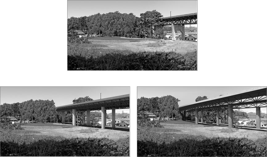 Exhibit 3-36 Viewpoint 17: Calvary Stables West Existing Condition Replace and Widen Alternative Presidio Parkway Alternative South Access to