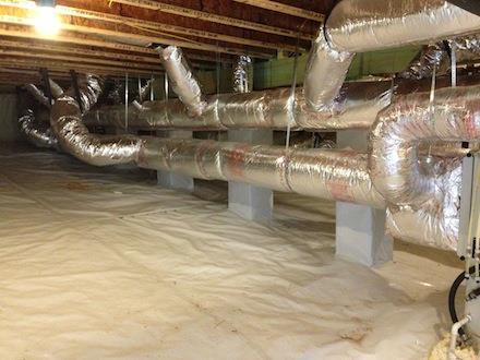 Ducts in Unvented Crawl/Basement 3 4 6 Ducts in unvented crawl space or basement 69