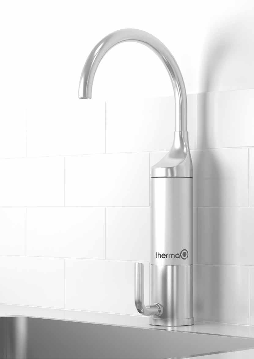 Finished in a clean steel look, the tap provides instant hot water on demand in virtually any location that has access to mains water and electricity simply mount the tap in the sink or basin,