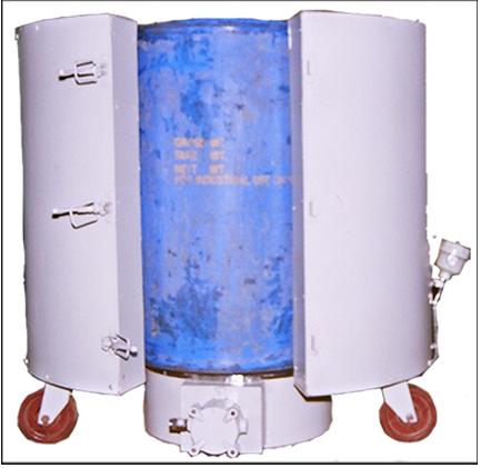 Electric Drum Heater / Flame Proof Drum Heater Electric Drum Heater is used to melt material with in the drum, and then can be extracted or removed from the Standard Drum of 200 Kg.