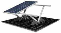 Optigreen system solution Solar Green Roof. Components. Solar Green Roof with ballasted system build-up.