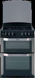 l Side opening door TOP CAVITY l Conventional oven with variable electric grill COOKTOP l 4 gas burners l Flame safety device on all burners