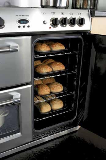 capacity of 91 litres, making it the most versatile oven in its class.