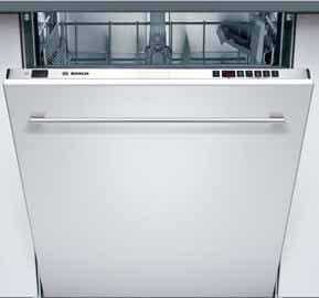 120 Dishwashers Exxcel fully integrated 5-programme dishwasher SMV50E00GB black Classixx fully integrated 4-programme dishwasher SGV46M03GB brushed steel Capacity 13 place settings Consumption rates